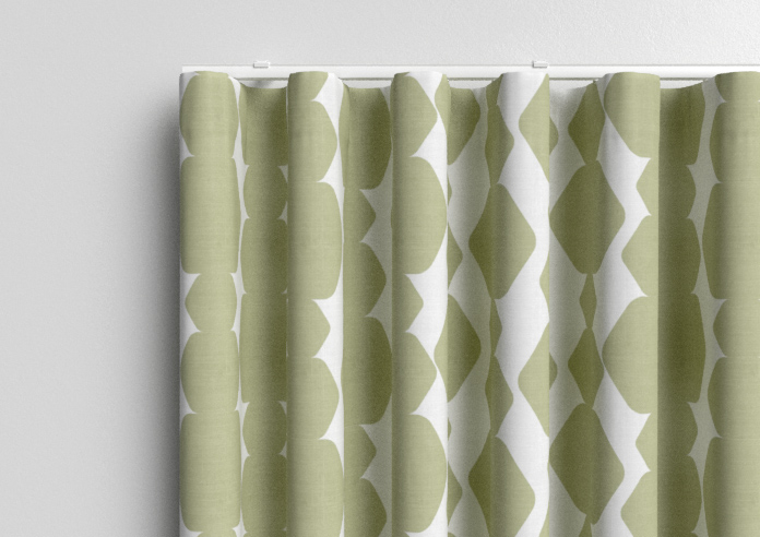Construct, Grass Green - Made to Measure Curtains - Image 13